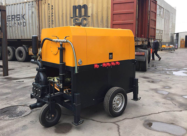  Foam concrete machine for casting wall