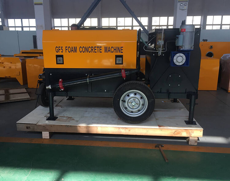 Light thermal insulation fireproof foam concrete machine