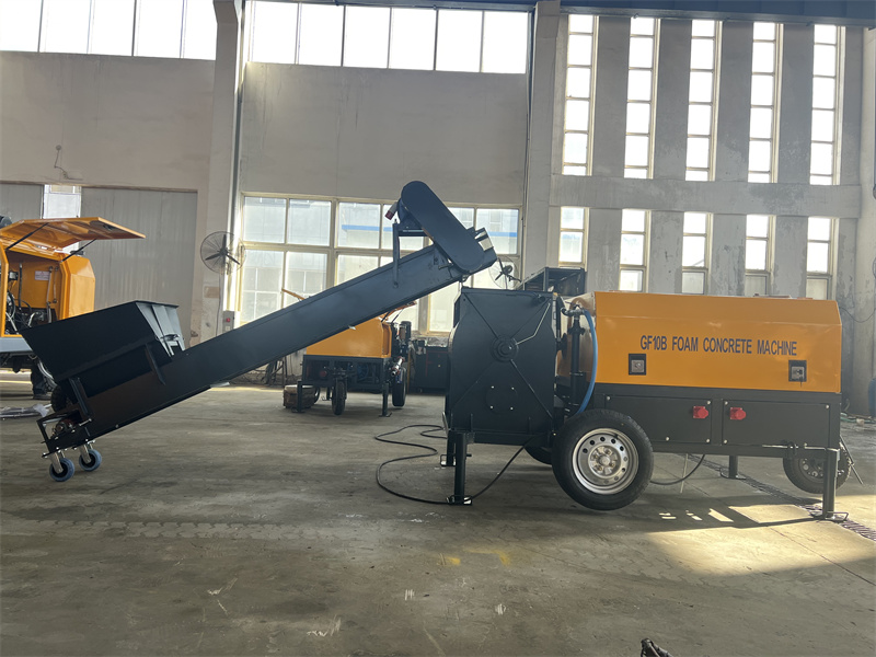 Foam concrete insulation machine