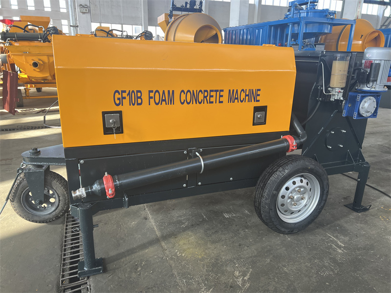 Foam concrete insulation machine