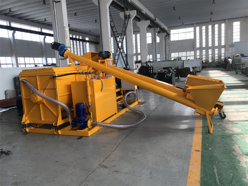 Foam concrete hollow interlock block machine