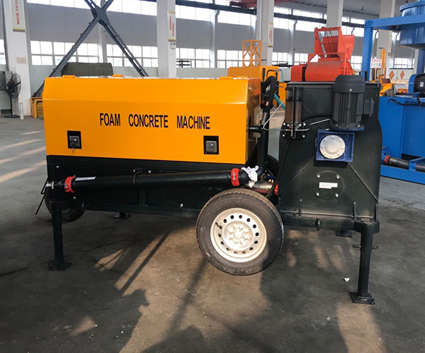 CLC cellular lightweight foam concrete machine in Asia